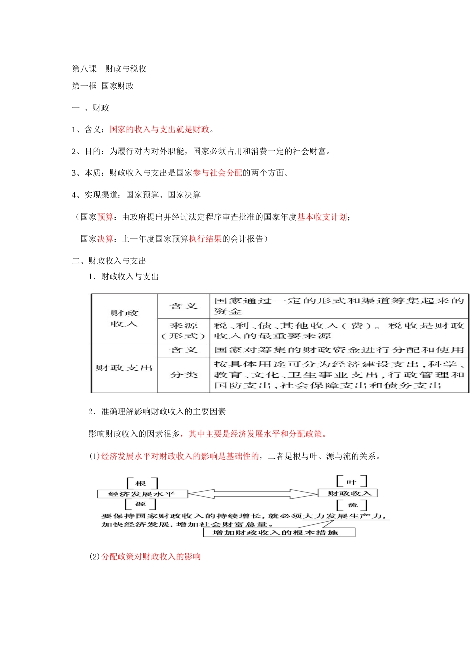 经济生活81提纲_第1页