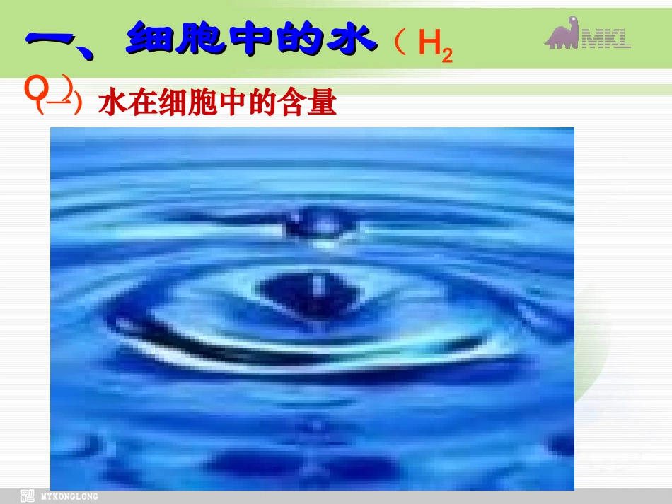 必修1第2章第5节细胞中的无机物_第3页