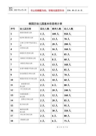 统计表和实施方案(1)