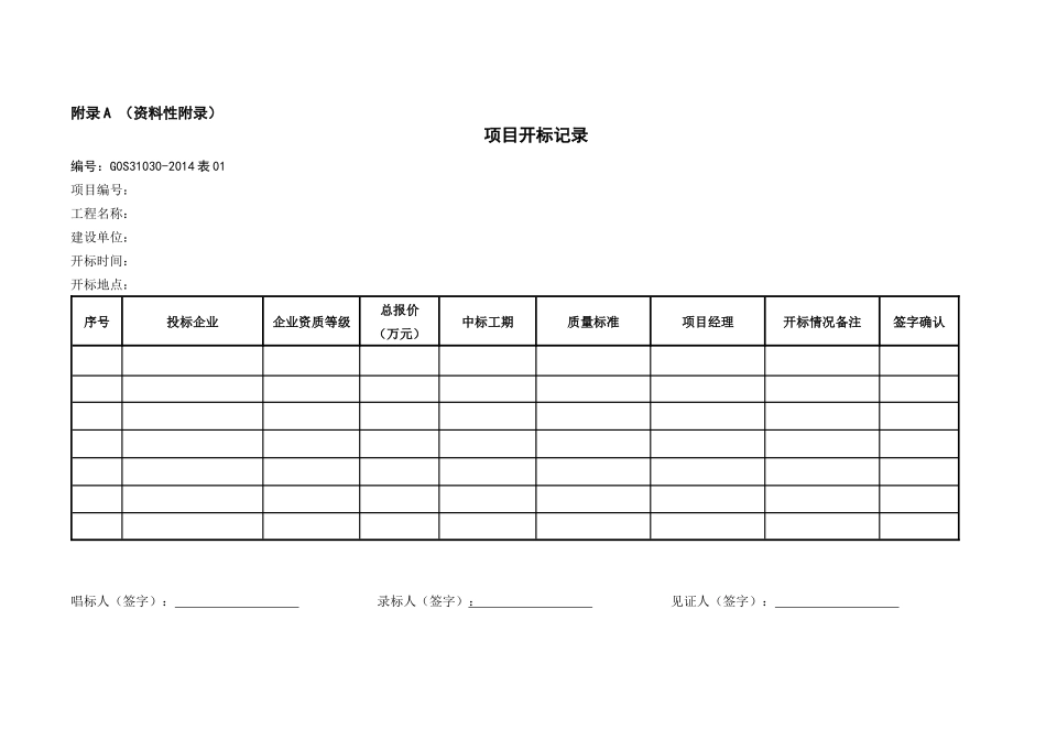 运营手册工程弦之建安工程分弦-表单_第3页