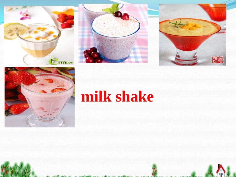 英语“实验”课--Howtomakemilkshake_第1页