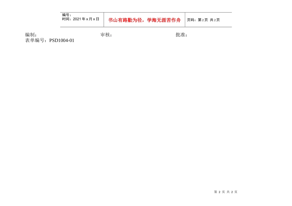 1004-01员工岗位素质表_第2页