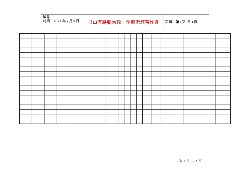 第三节工资调整表（一）_第2页