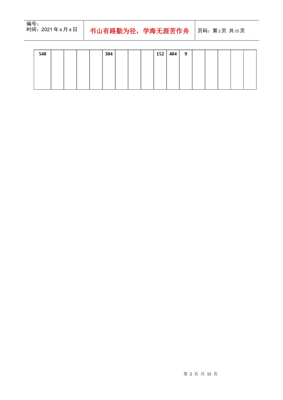 档案管理基本情况登记表_第2页