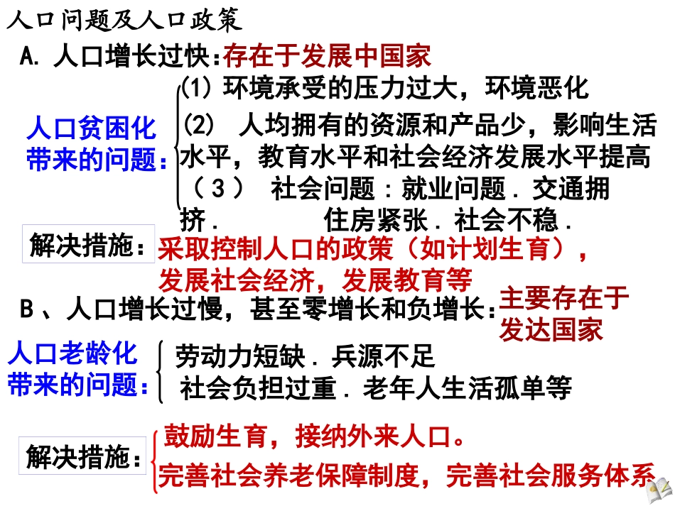 人教版地理必修二人口的数量变化__第3页