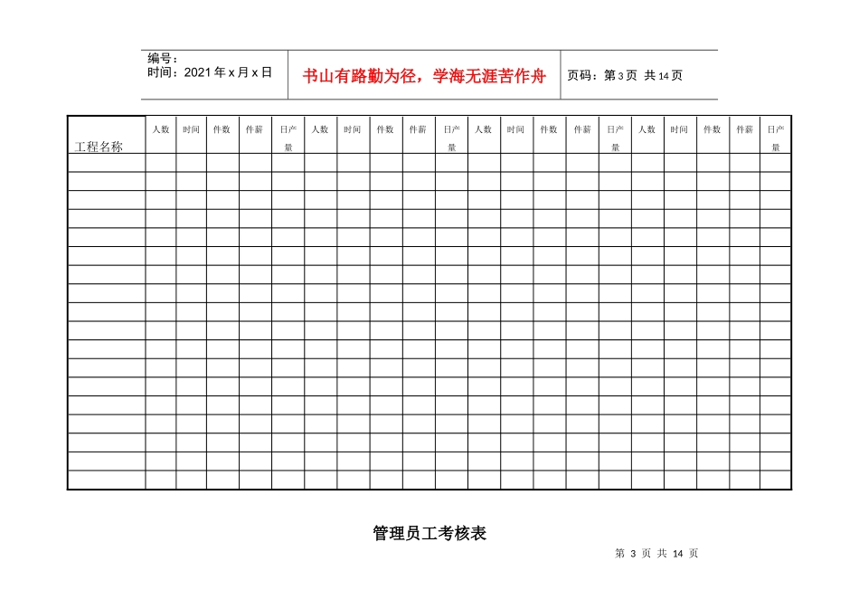 企业最实用的办公文档表汇总_第3页