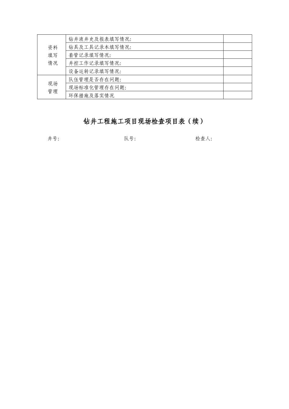 工程监督中心巡查检查记录表_第3页