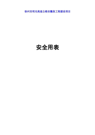 06徐明路安全表格