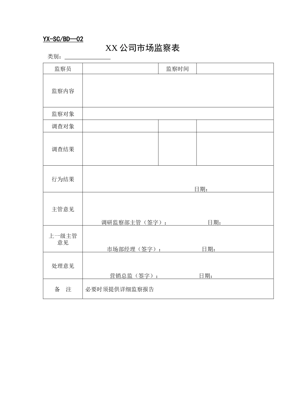 摩销市场部表格（DOC4页）_第2页