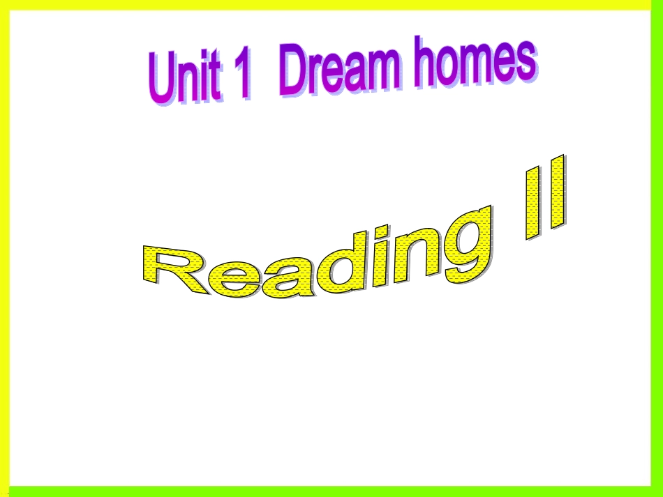 牛津译林版七年级下Unit1+Reading+II课件(共16张PPT)_第1页