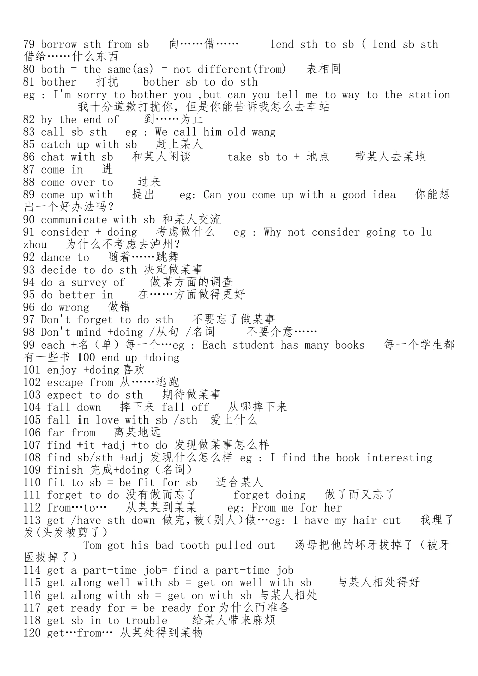 初中英语知识点总结A-Z_第3页