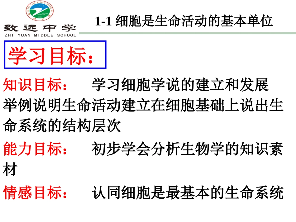 -细胞是生命活动的基本单位（张PPT）_第2页