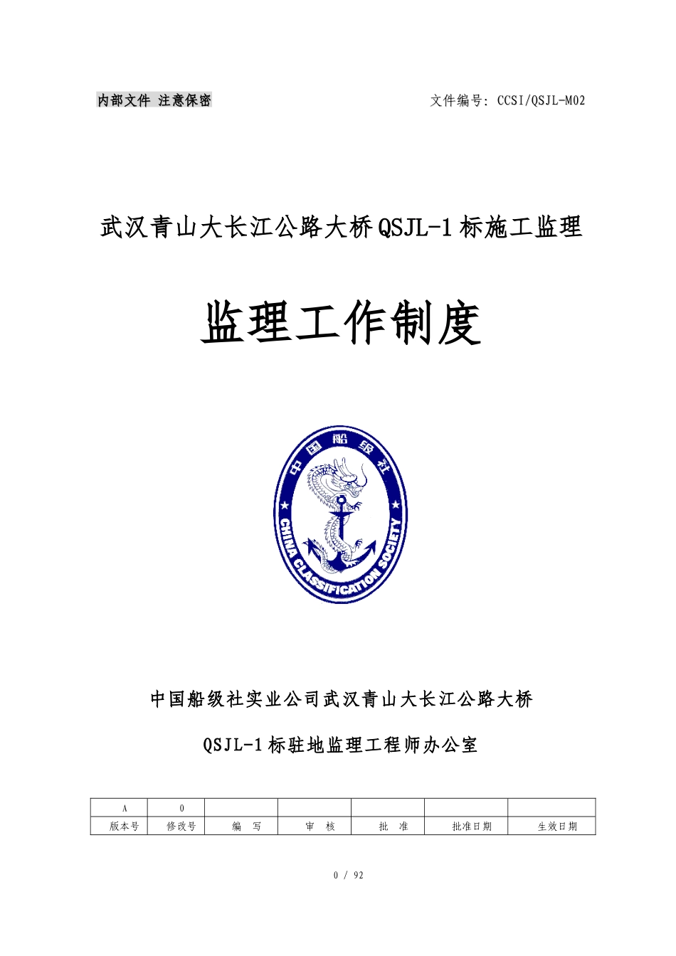 M02青山大桥监理工作制度XXXX0504(岳修改)_第1页