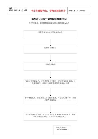 新乡市公安局行政强制流程图[596]
