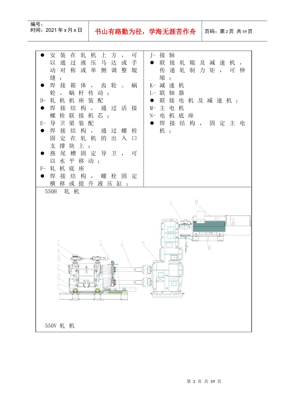 轧机区主轧设备规程培训教材_第2页