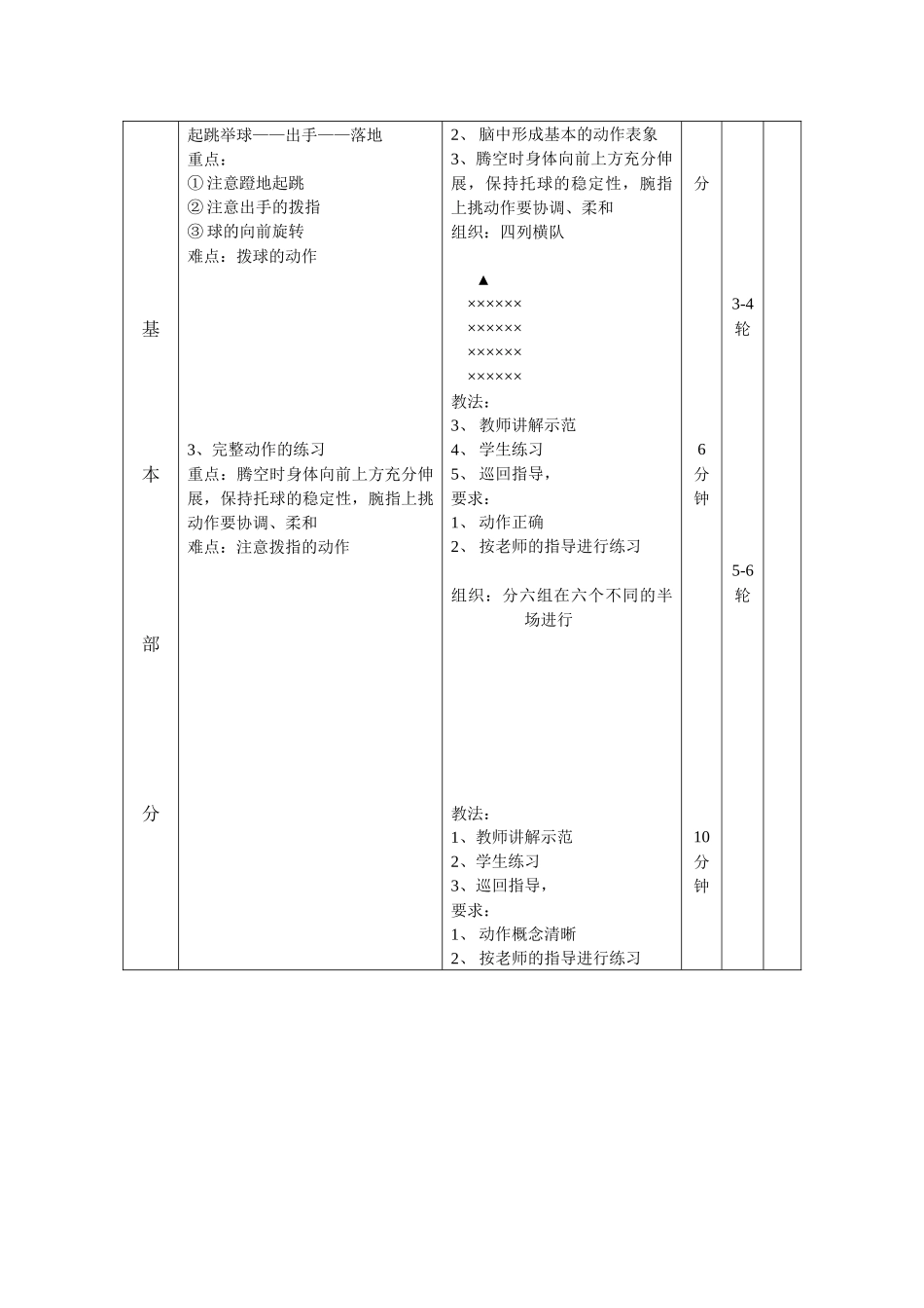 祁县职中吕建炳体育与健康教案_第3页