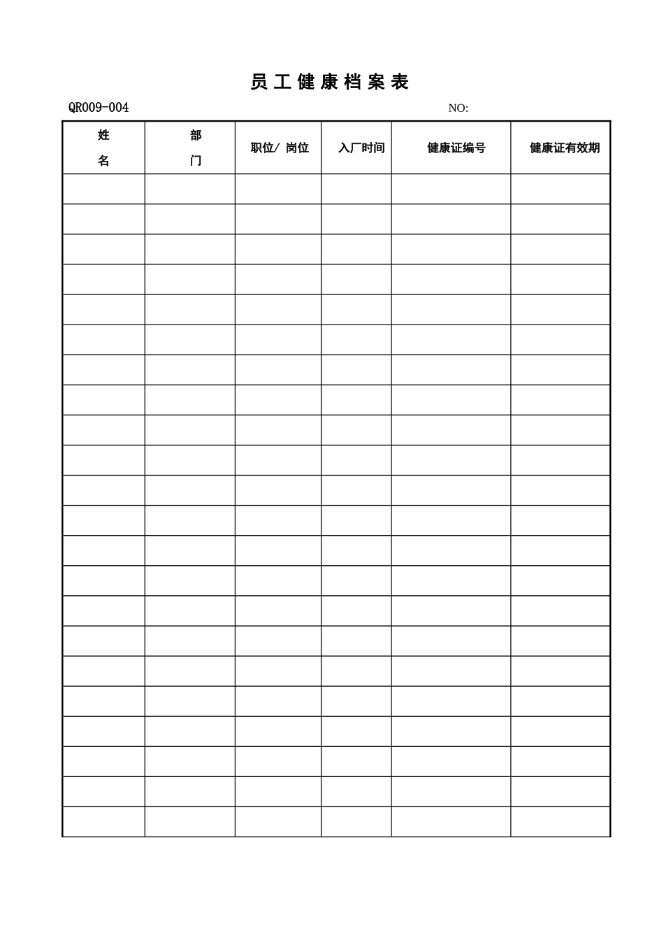 食品企业QS认证表格大全(DOC54页)_第3页