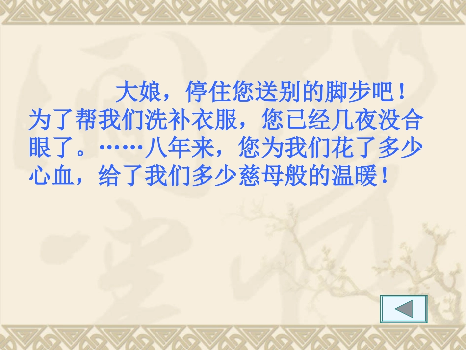 《再见了，亲人》课件_第3页