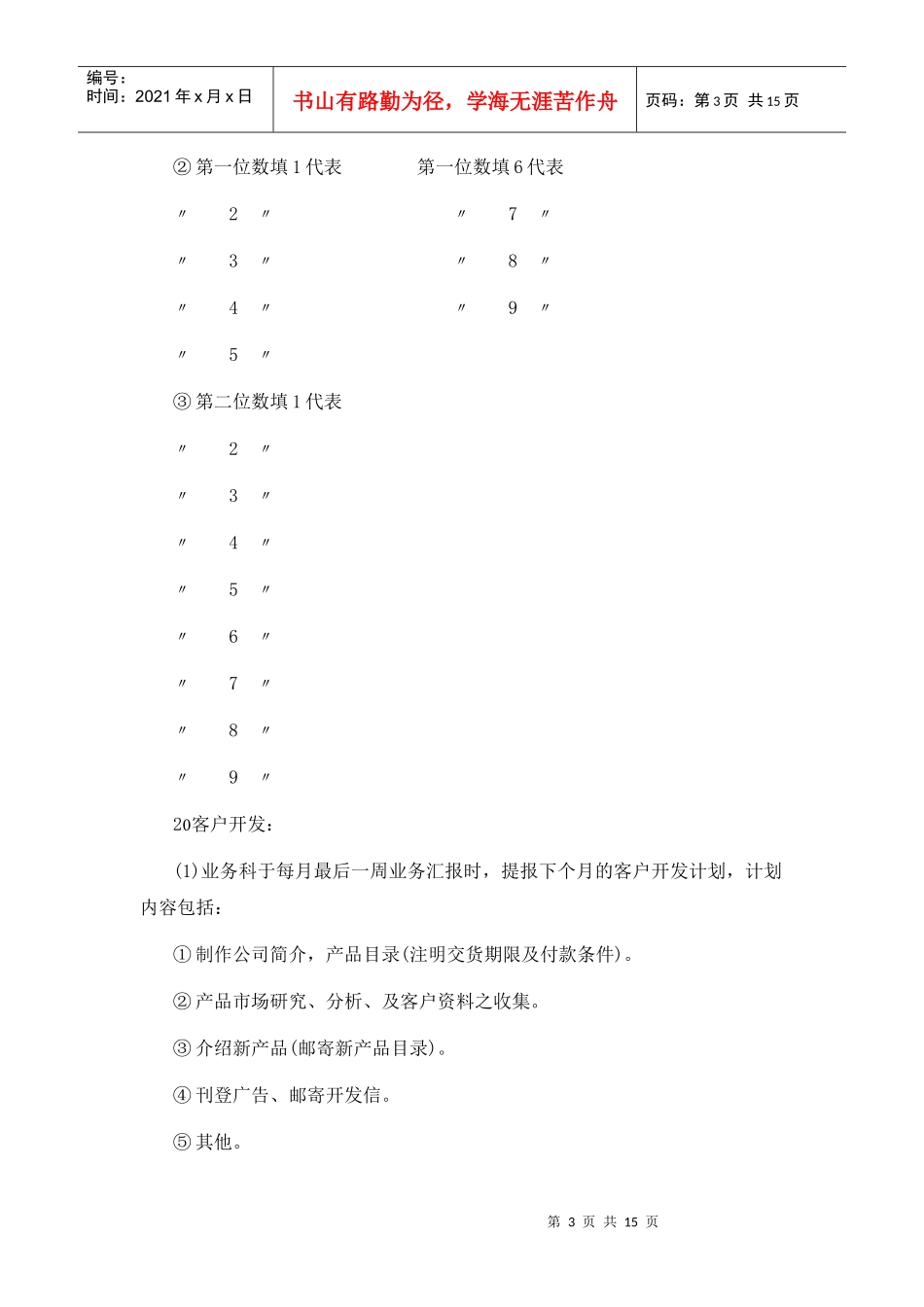 进出口贸易作业标准化手册例A_第3页