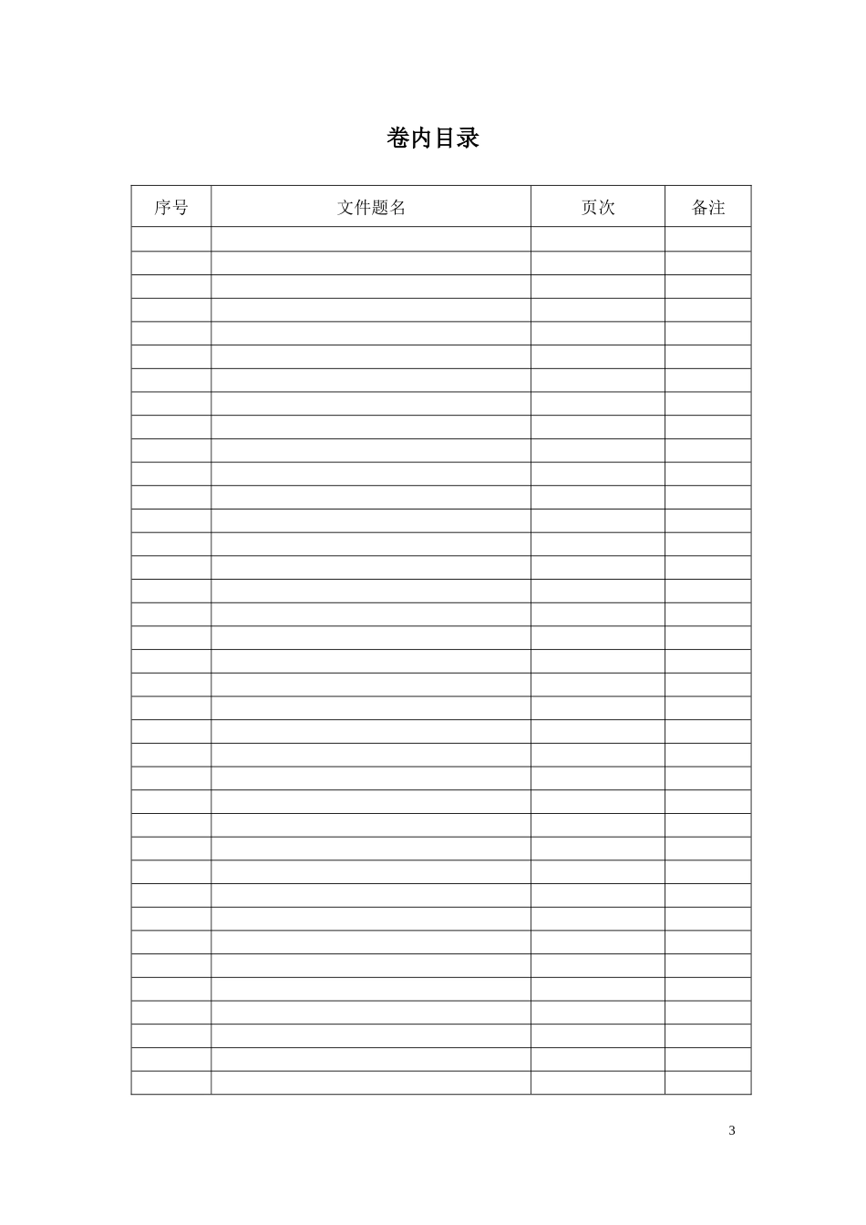 锅炉移交资料表格大全_第3页