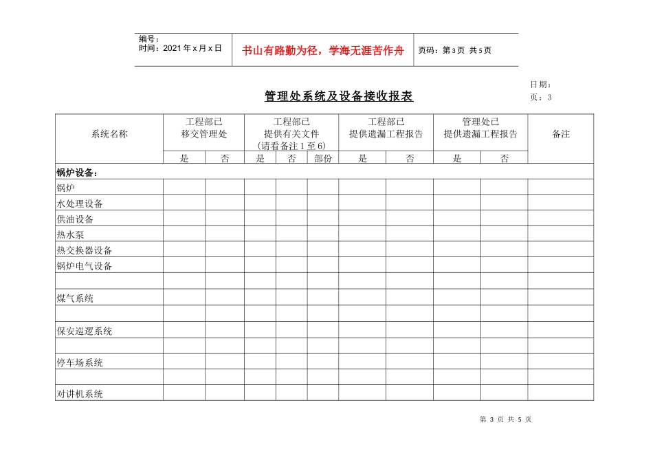 管理处系统及设备接收报表1_第3页