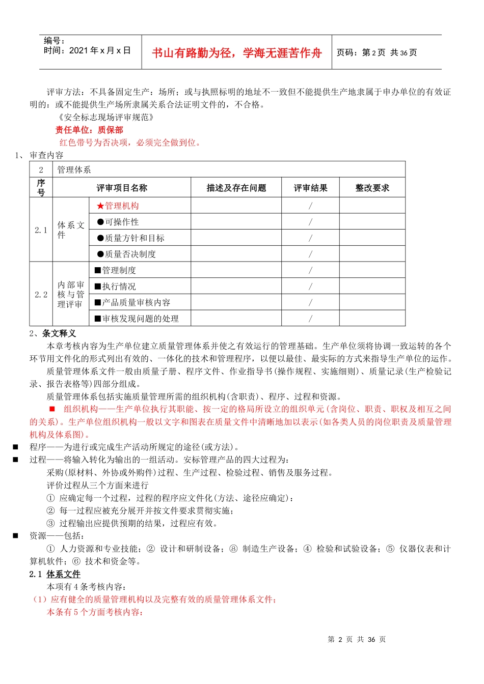 安全标志现场评审规范分解_第2页