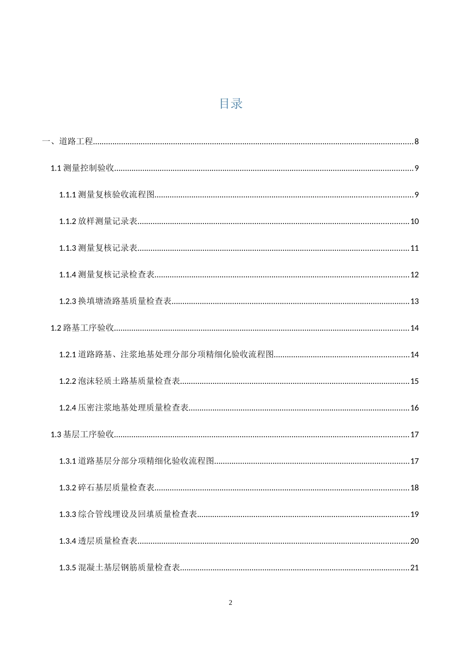 中山路精细化验收检查表XXXX0507_第2页