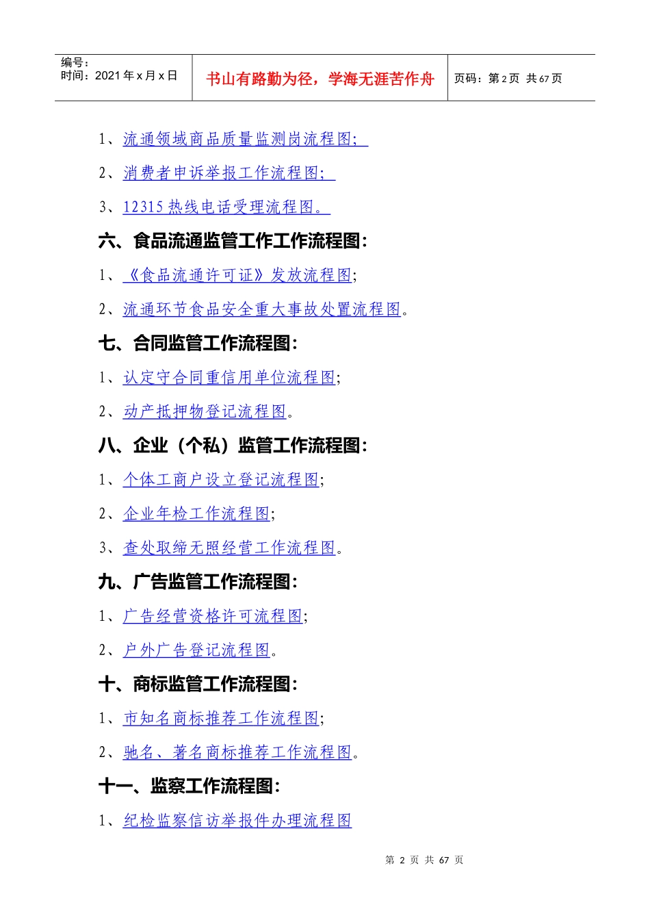 枞阳县工商局公共权力运行流程图_第2页