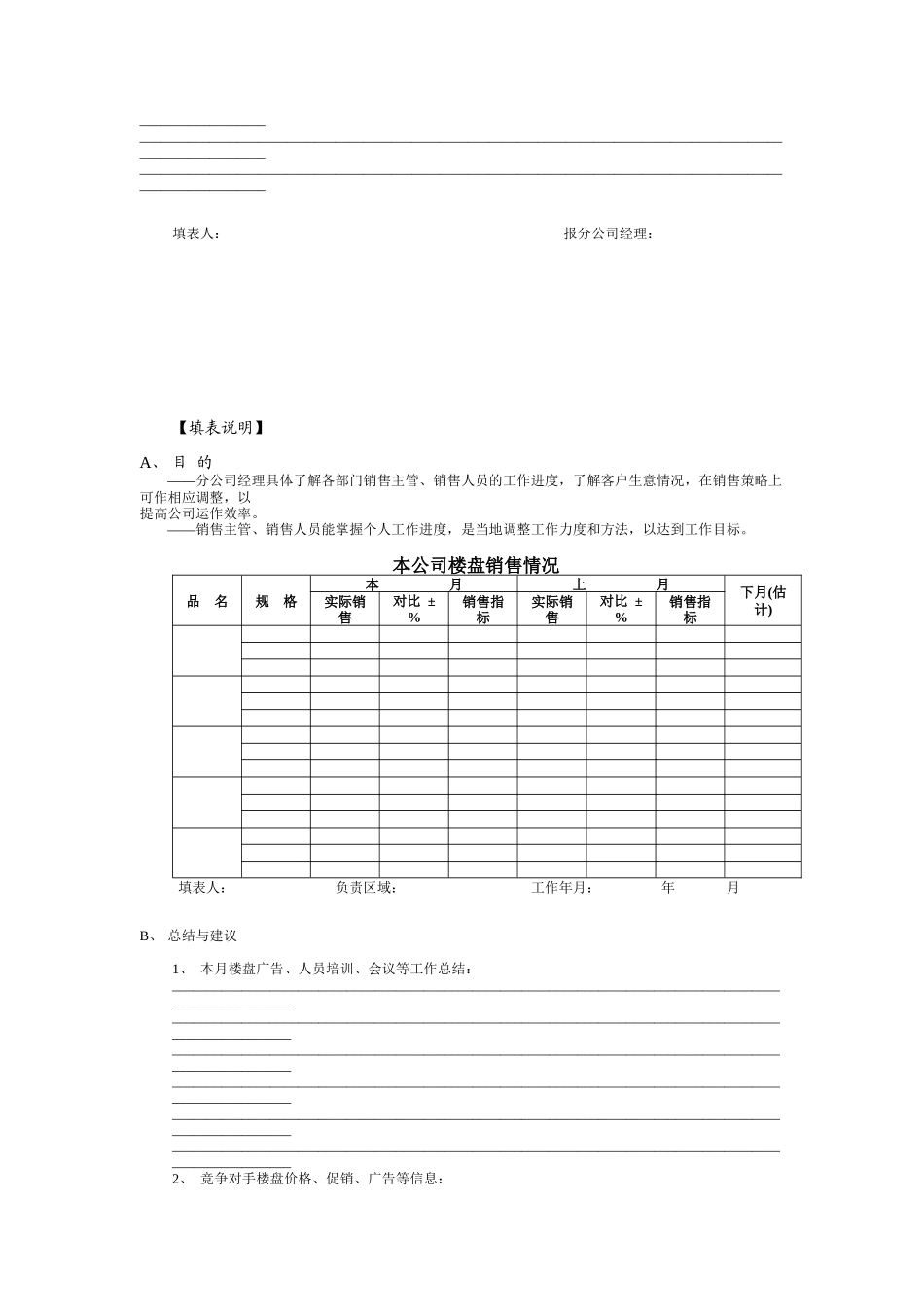表134__销售情况月报表_第3页