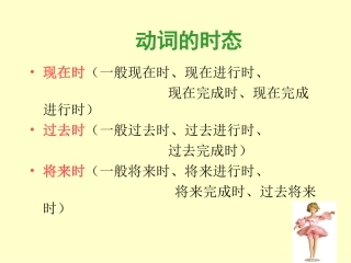 英语时态与语态复习课件