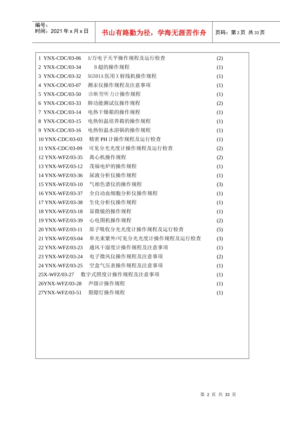 工作制度和操作规程--(刘恩玲)_第2页