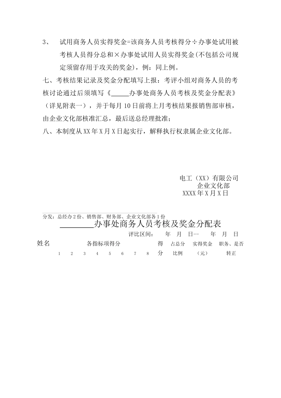 商务人员考核制度_第3页