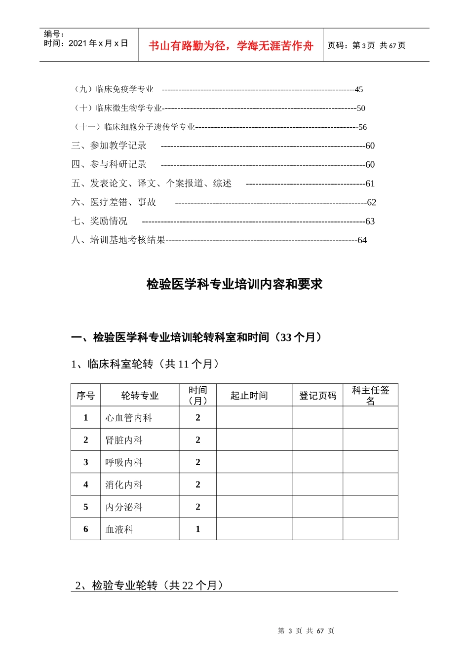 21检验医学科住院医师规范化培训_第3页