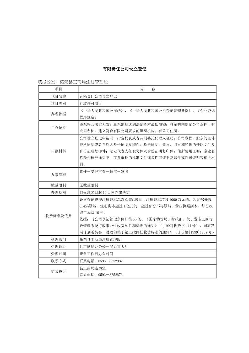 柘荣县工商局权力运行流程图_第2页