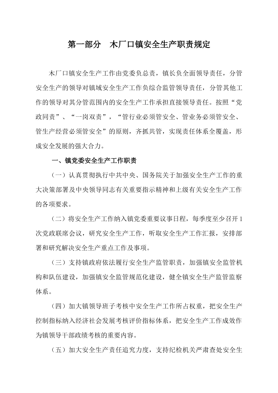 镇安全监管规范化建设资料(试行)_第3页