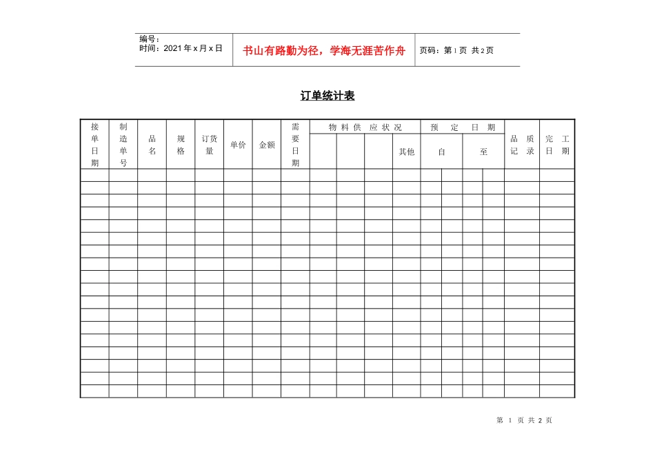 订单统计表-1_第1页