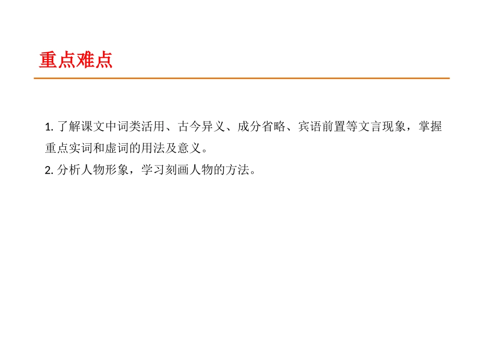 第6课鸿门宴课件（07人教版必修1）_第2页