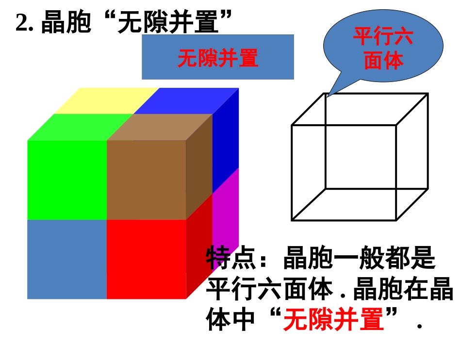 新课标人教版高二化学选修三第三章第二节第1课时分子晶体（38张)(共38张PPT)_第1页