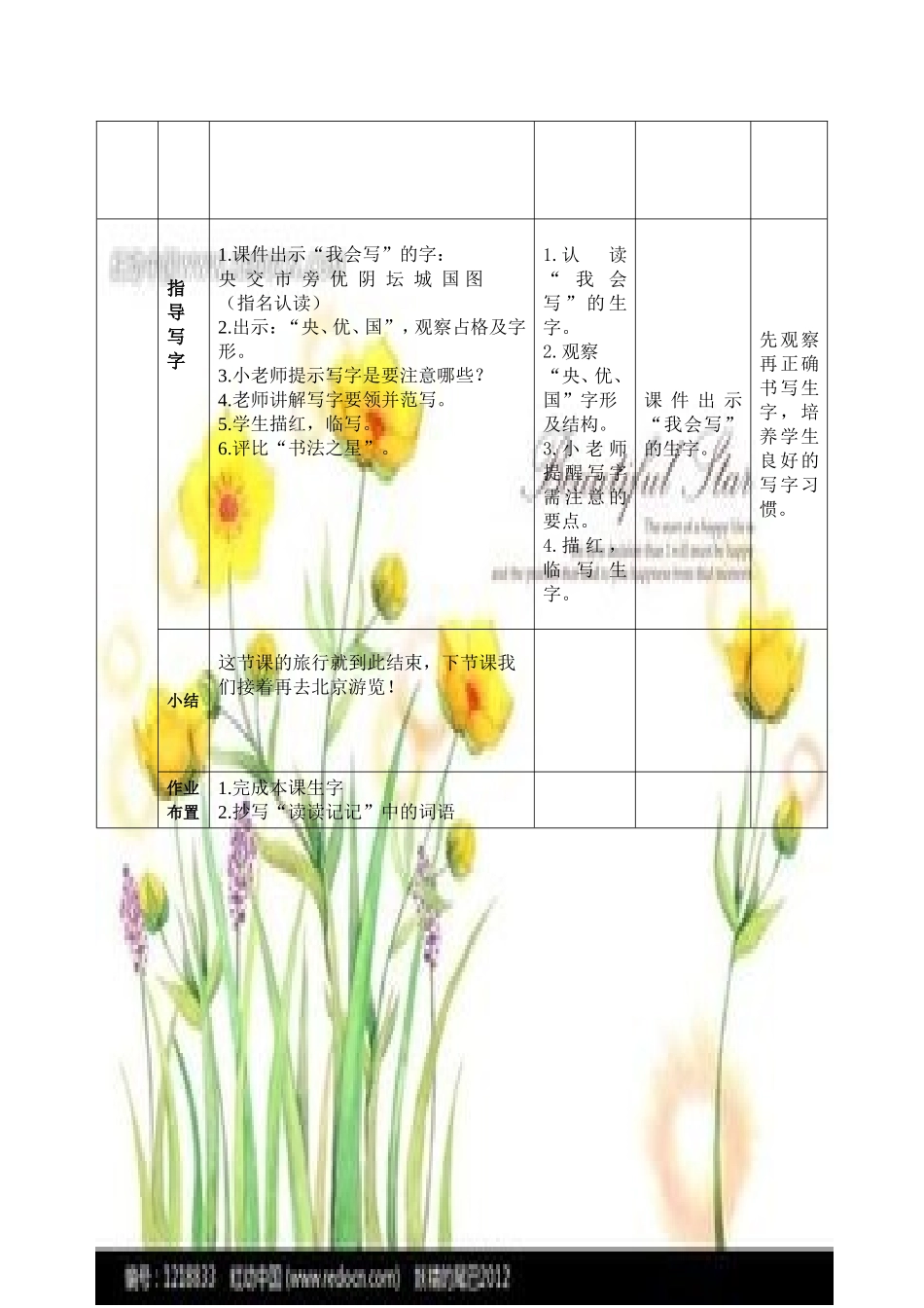 丁珊教学设计表_第3页