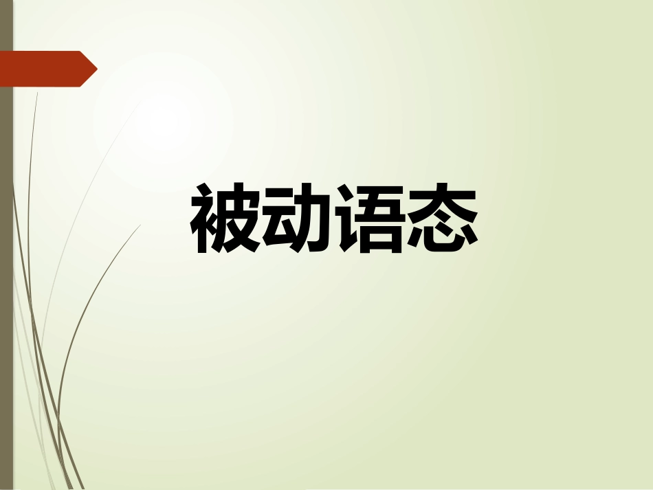 高考语法复习被动语态_第3页