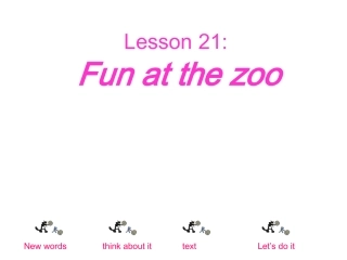 冀教英语八年级下Funatthezoo课件