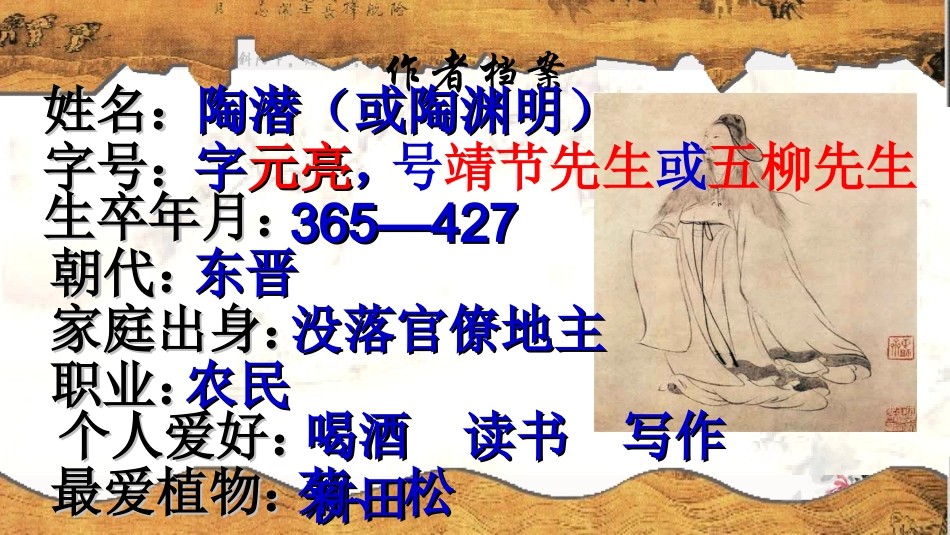 《归园田居》课件 (2)_第2页