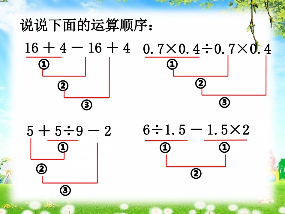 四年级数学下册第三单元运算定律与简便计算整理复习_第2页