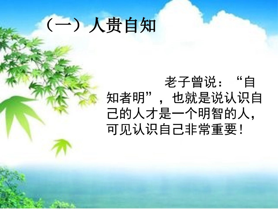 认识自己课件（共张PPT）_第3页