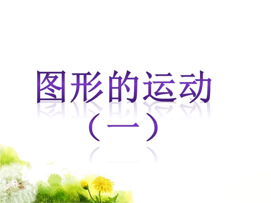 《图形的变化》课件1_第1页