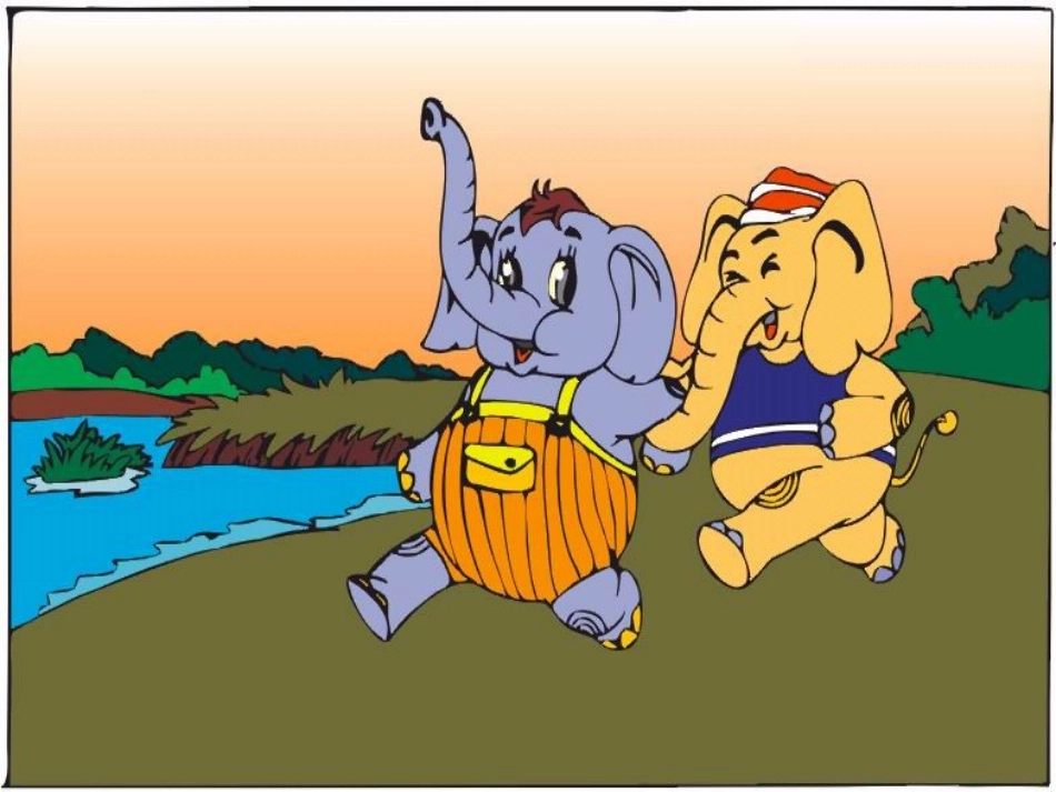 《两只小象》课件_第2页