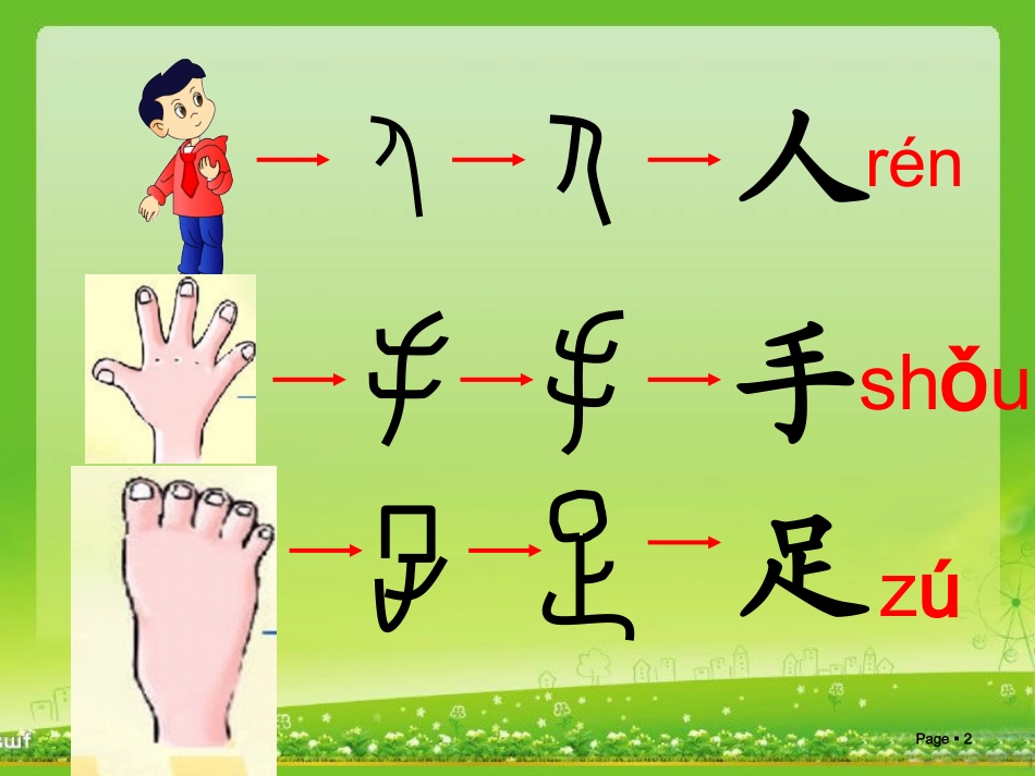 观察人体识汉字_第2页