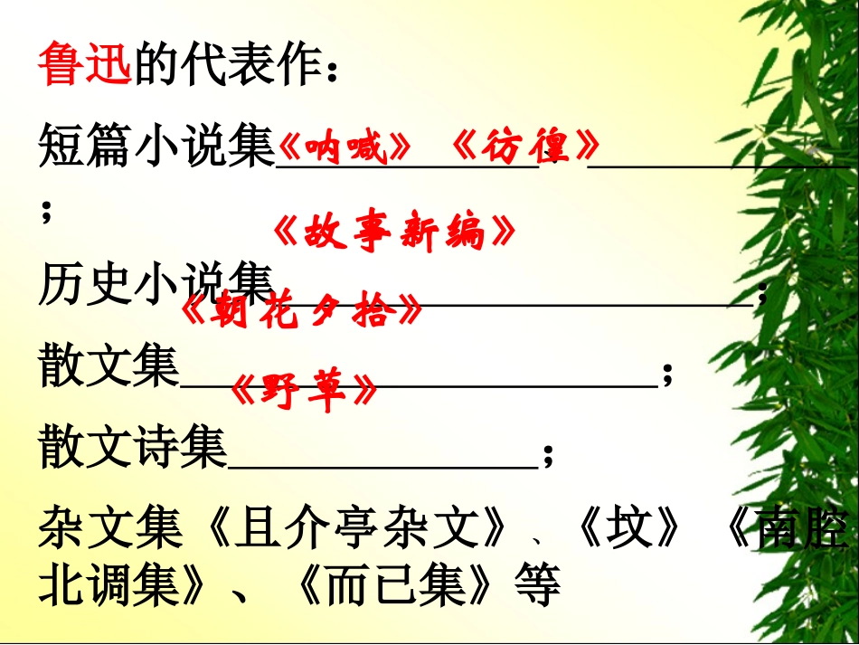 《祝福》优秀公开课获奖课件(1)_第2页