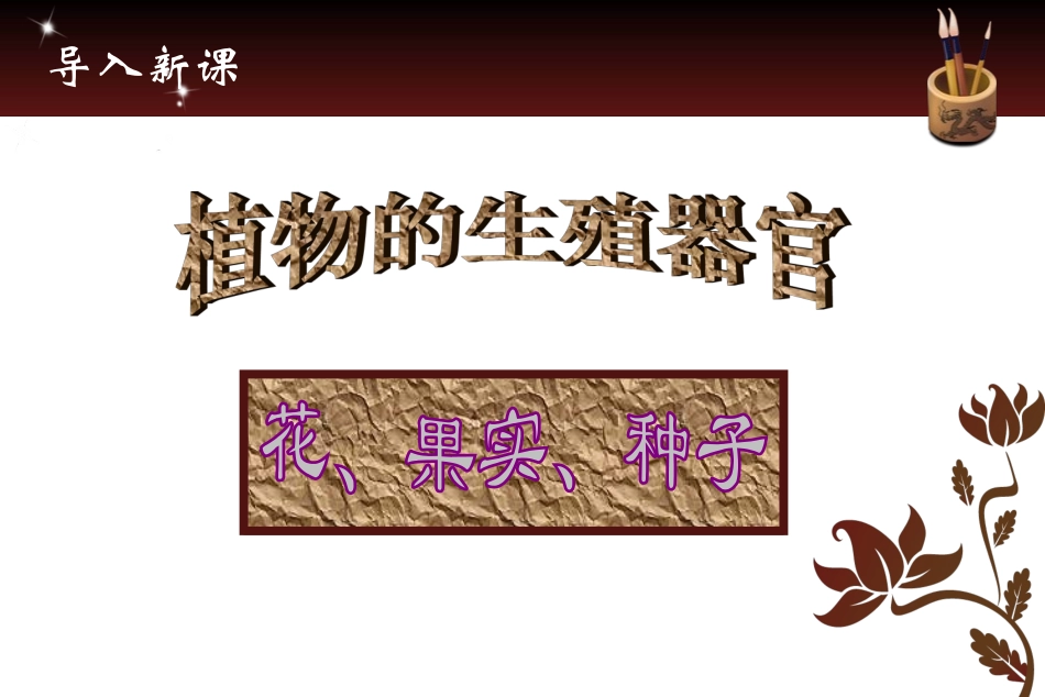 任务四植物的生殖器官_第3页