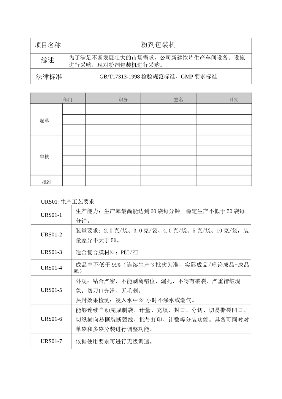 粉剂包装机URS_第1页